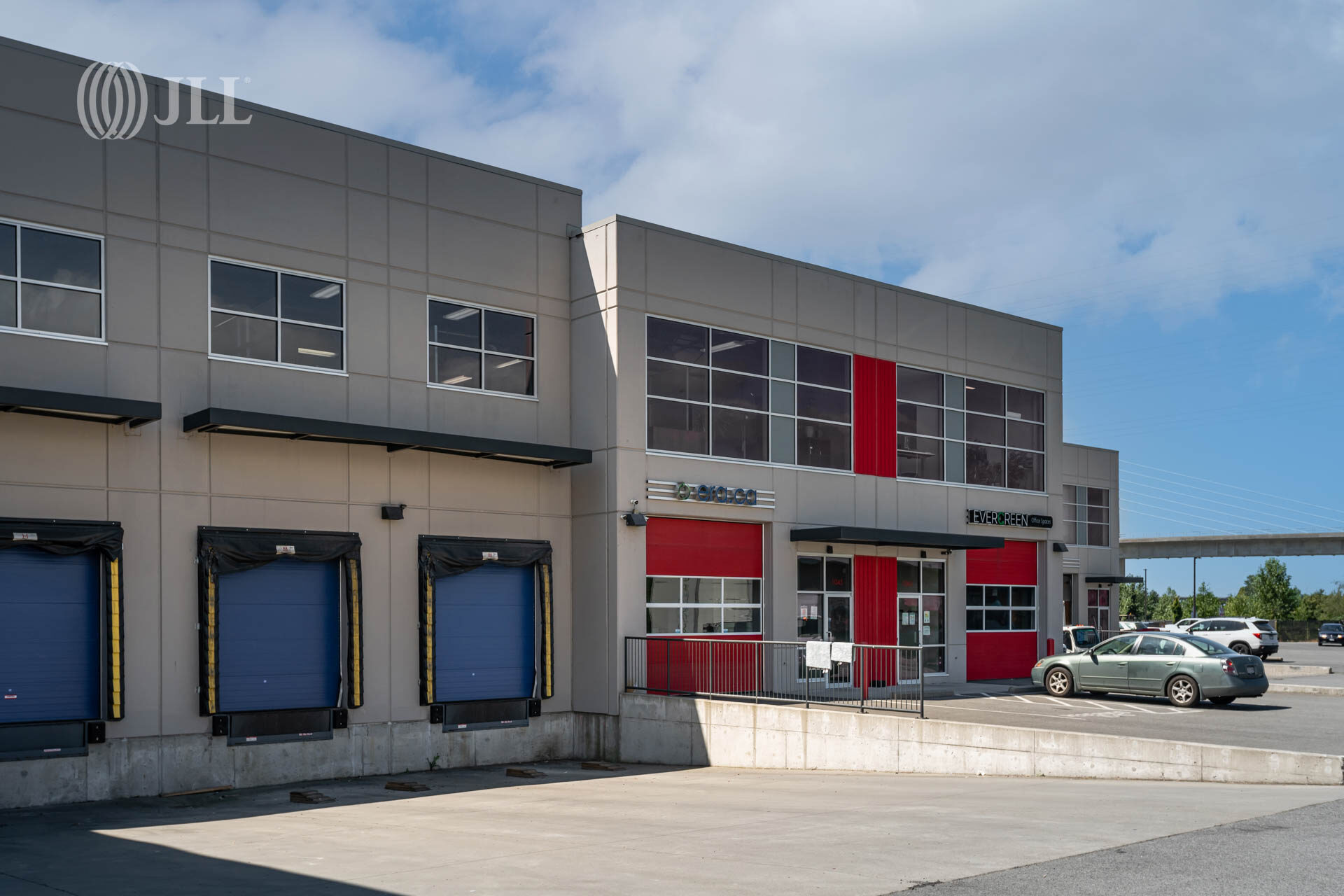 Vancouver Warehouse commercial painting project by Crestline Painting