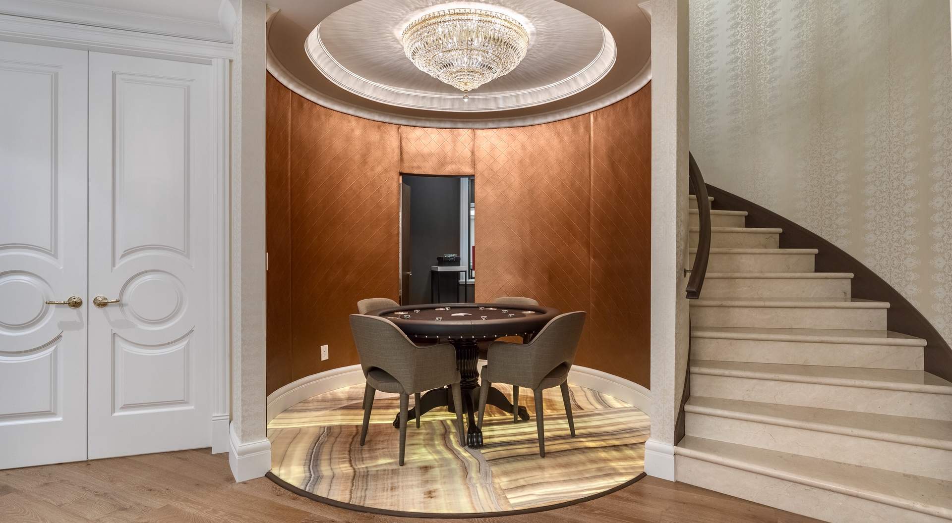 Andover Mansion residential painting work by Crestline Painting