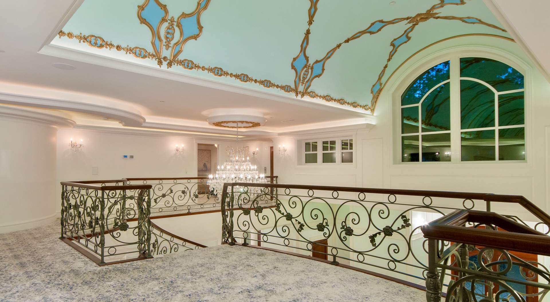 SouthBorough Estate custom home painting project by Crestline Painting
